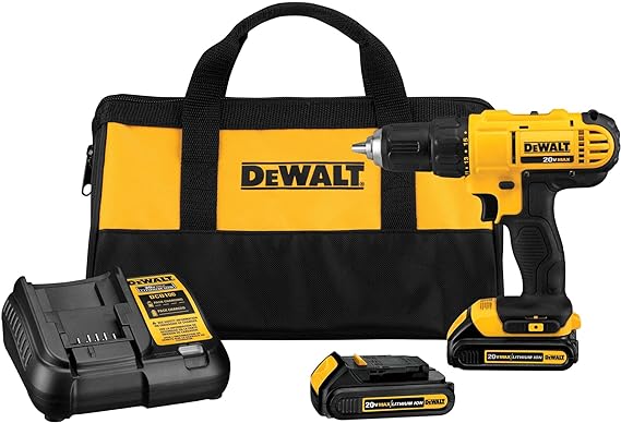 dewalt 20v max cordless drill review