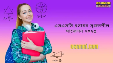 এসএসসি রসায়ন সৃজনশীল সাজেশন ২০২৫